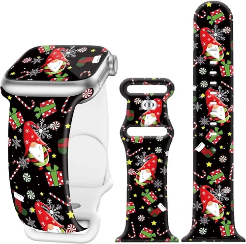 Miniatura 37 de Bandas de reloj de vacaciones compatibles con Apple Watch para mujeres y hombres de 38mm 40mm 41mm 42mm 44mm 45mm 46mm 49mm, para iPhone, iWatch