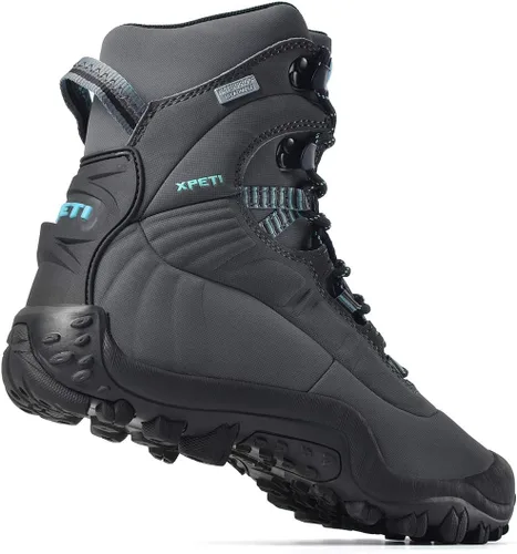 Miniatura 5 de XPETI Botas de senderismo para mujer Thermator Mid High Top impermeables para exteriores
