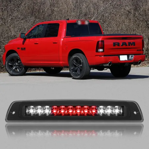 Miniatura 32 de Tercera tercera luz de freno trasera compatible con Chevy Trailblazer GMC Envoy Buick Rainier Ascender Bravada Center Cargo Trasera LED de montaje
