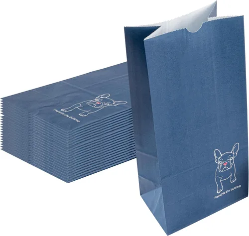 Miniatura 41 de Restaurantware Bag Tek - Bolsas de papel de 2 libras, 100 bolsas de almuerzo desechables, pequeñas para almuerzos, sándwiches y aperitivos, bolsas