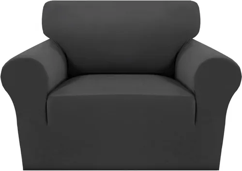 Miniatura 9 de MeilleMaison Funda elástica para sillón 2024, 1 pieza, lavable, protector de muebles para mascotas, funda de sofá antideslizante con parte inferior