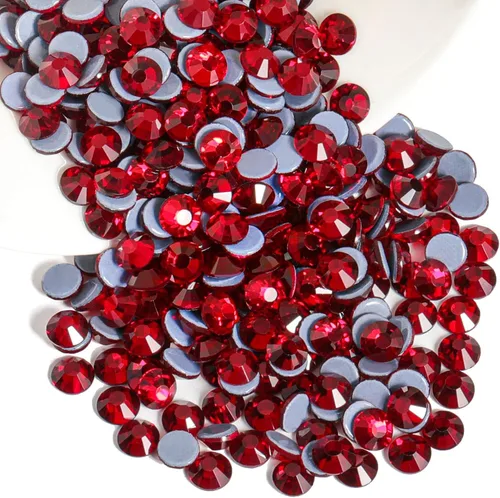 Miniatura 81 de Beadsland Hotfix - 2880 diamantes de imitación de cristal con parte trasera plana para manualidades, ropa, decoraciones de bricolaje, cristal AB