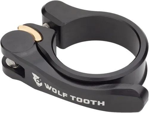 Miniatura 9 de Wolf Tooth Abrazadera de tija de sillín de liberación rápida QR - 1.126 in, verde