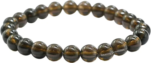 Miniatura 232 de Amazing Gemstone Pulsera de cristal para mujeres y hombres, pulsera de cristal curativo de protección, pulsera elástica con cuentas de piedras