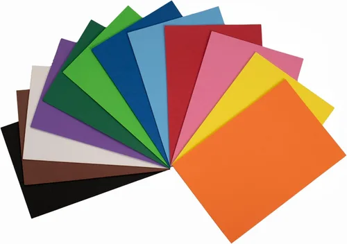 Ader Products - Hojas de espuma Eva, 12 colores surtidos, 0.079 in de grosor, 6 x 9 pulgadas, papel de espuma artesanal para artes y manualidades,