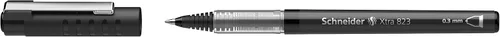 Miniatura 5 de Schneider XTRA 823 - Bolígrafo de tinta con punta cónica de acero inoxidable (0.012 in, 10 unidades), color negro