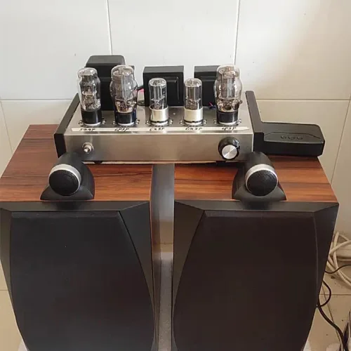 Miniatura 9 de Tweeter HiFi 4 ohmios 25-Core Altavoz de tono ultra alto DIY Tweeter externo agudos para cine en el hogar KTV Car (negro + plata)