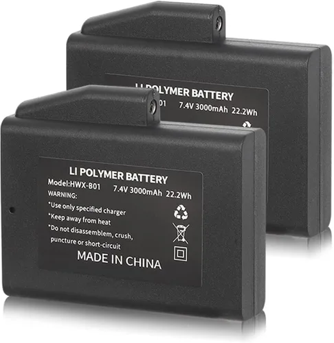 Miniatura 9 de 7.4V 3350mAh batería de polímero de litio, baterías recargables de iones de litio para productos calentados (1 unids)