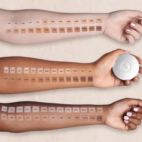 Miniatura 20 de PÜR MINERALS Base de Maquillaje Mineral Prensada 4 en 1 en Polvo con SPF 15 - Corrector y Compacto de Acabado en Polvo Prensado para Rostro - Base