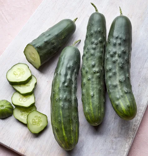Burpee "Marketmore 76" - Semillas de pepino para rebanar, 125 semillas No-GMO, Heirloom