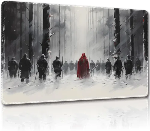 Miniatura 17 de Tapete de juego para MTG con bolsas de almacenamiento gratuitas – 24 x 14 pulgadas tapete de juego para juegos de mesa y juegos de mesa, con zonas