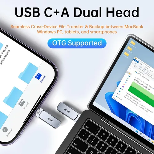Miniatura 4 de SSK Paquetes de SSD externa y unidad USB