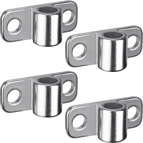 Miniatura 8 de Insaga Bisagra de puerta para valla de montaje en pared, bisagras de puerta de granja resistentes, acero inoxidable 304 fundido con diseño