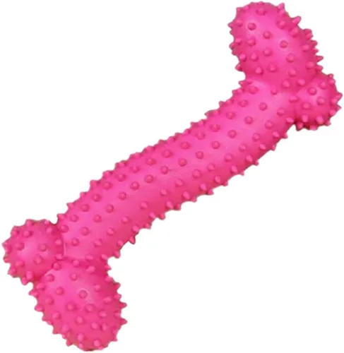 Miniatura 7 de Juguetes masticables para mascotas, resistentes a la mordedura de hueso, perro, cachorro, espina molar, juguete masticable para entrenamiento
