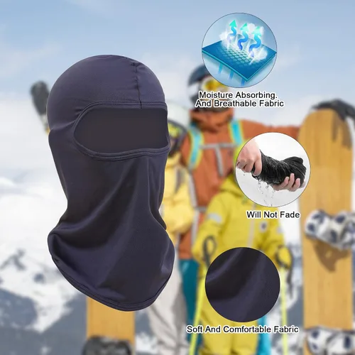 Miniatura 2 de Ski Mask for Men Women, Balaclava Face Mask Men,Pooh Shiesty Mask,Full Face Mask UV Protection Outdoor Sports