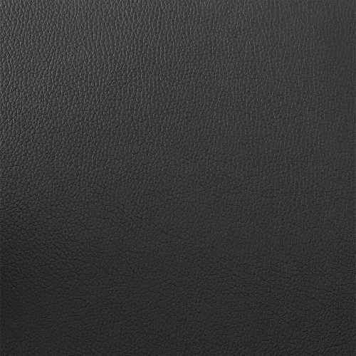 Miniatura 8 de Armen Living Taburete giratorio Naples en piel sintética negra, madera de nogal y acabado cromado Acabado cromado/negro