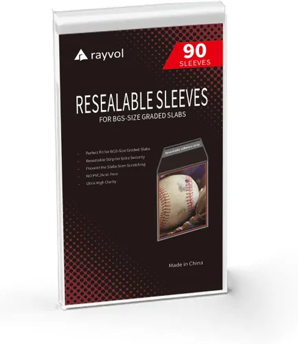 Miniatura 9 de Fundas graduadas resellables para losas de tamaño PSA, fundas de ajuste exacto compatibles con PSA, CSG, CGC, FGS, FCG y losas de tamaño similar