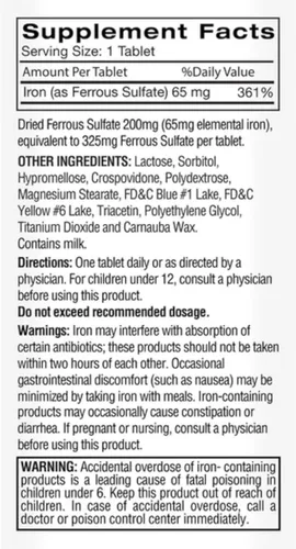 Miniatura 6 de Feosol Vitaminas originales, 120 unidades (paquete de 2)