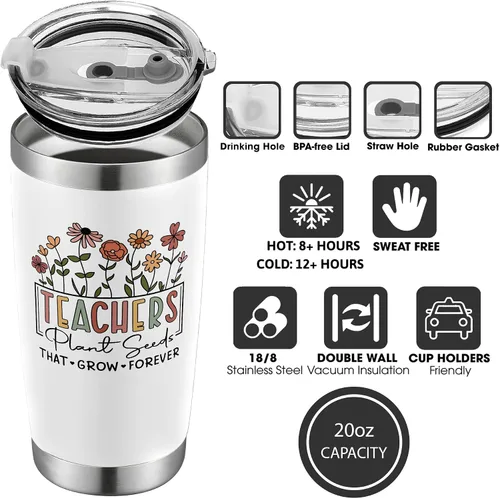 Miniatura 4 de DUNKMATE Regalos de Agradecimiento para Profesores - Regalos para Profesores para Mujeres - Semana de Agradecimiento a los Profesores, Regreso a