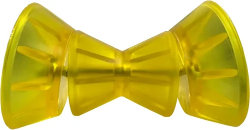 Rodillo de campana de parada de arco de montaje de rodillo de remolque de barco de 3 pulgadas y 4 pulgadas con eje de 1/2 pulgada Material PVC Color