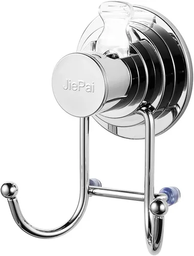 Miniatura 9 de JiePai Ganchos con ventosa al vacío, ganchos para toallas de baño, ducha, soporte para toallas de pared, organizador de toallas para cocina