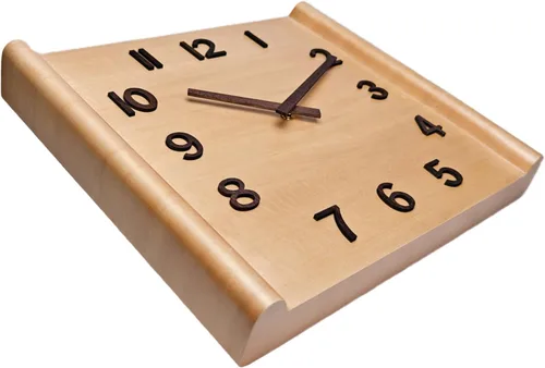 Miniatura 4 de Reloj de pared de 14 pulgadas; reloj de pared de madera; decoraciones para colgar en la pared; decoraciones; reloj decorativo grande; reloj