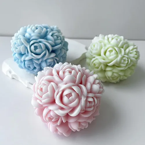 Miniatura 12 de Molde de vela de ardilla, moldes de silicona de fundición de resina para decoración del hogar y fabricación de velas, molde en espiral de onda