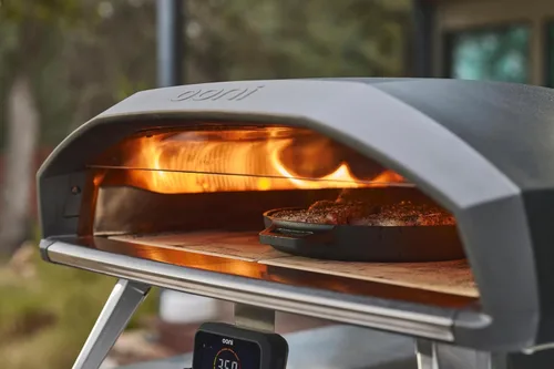 Miniatura 7 de Horno de Pizza a Gas Ooni Koda 2 Pro – Horno para Exteriores de 18" Alimentado por Propano con Regulador de 28 mBar y Manguera de Gas, Horno Fundido