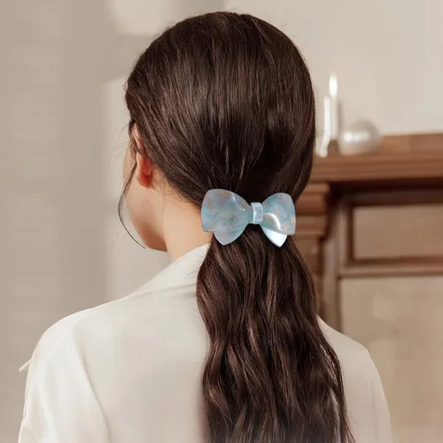 Miniatura 4 de Mistofu Pasadores de pelo de mariposa para cabello fino, pinzas de pelo medianas para niñas y mujeres, accesorios antideslizantes para el cabello