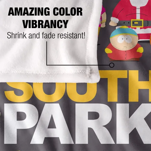 Miniatura 4 de South Park - Manta de tacto sedoso de fundición completa, súper suave, 36 x 58 pulgadas, multicolor