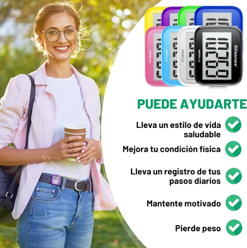 Miniatura 4 de 3D Pedometer for Walking, Simple Step Counter with Large Digital Display, Step Tracker with Removable Clip Lanyard, Accurately Track Steps for Men