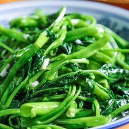 Miniatura 2 de Más de 1000 semillas Kong Xin CAI para patio y jardín – Semillas vegetales de hoja verde Rau Muong sin OMG para plantar, tasa de germinación del 95