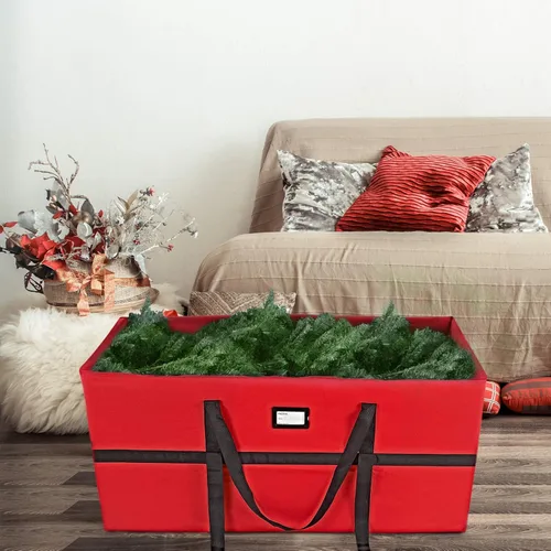 Miniatura 6 de ProPik – Bolsa de almacenamiento para árbol de navidad, contenedor de almacenamiento resistente, 24 pulgadas (60.96 cm) de alto x 24 pulgadas