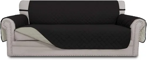 Miniatura 139 de Easy-Going - Funda para sofá, futón y sillón sin reposabrazos, reversible, resistente al agua, para mascotas y niños (azul oscuro/azul claro)