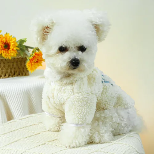 Miniatura 2 de Suéter de Navidad para perro con capucha para perro, chaquetas para gatos, ropa para perro, ropa para perro, cálido, suave, acogedor, abrigo