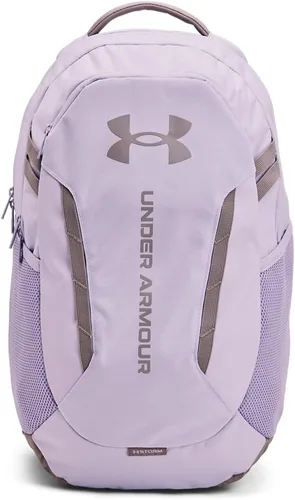Miniatura 32 de Under Armour Mochila Hustle 6.0 unisex para adultos (002) Negro / Negro / Blanco