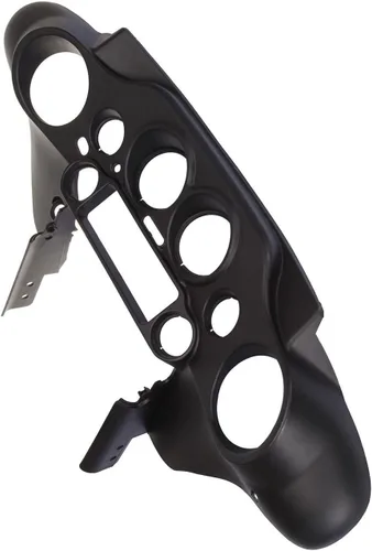 Miniatura 4 de Carenado interior negro brillante Batwing delantero compatible con Harley Harley Davidson Touring Street Glide Electra Glide FLHT Ultra Classic