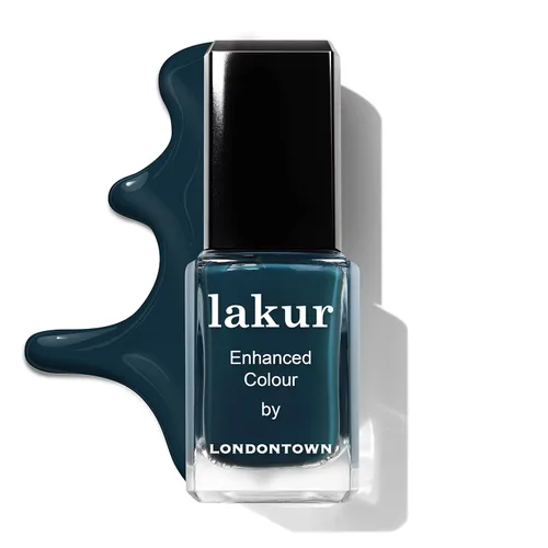 Miniatura 6 de LONDONTOWN Lakur Nail Polish – Green, Long-Lasting, Streak-Free, Chip-Resistant 21+ Free Non-Toxic Vegan Nail Color, Strengthens & Hydrates Nails