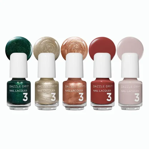 Dazzle Dry Mini Flight - Afterparty - 5 mini esmaltes de uñas