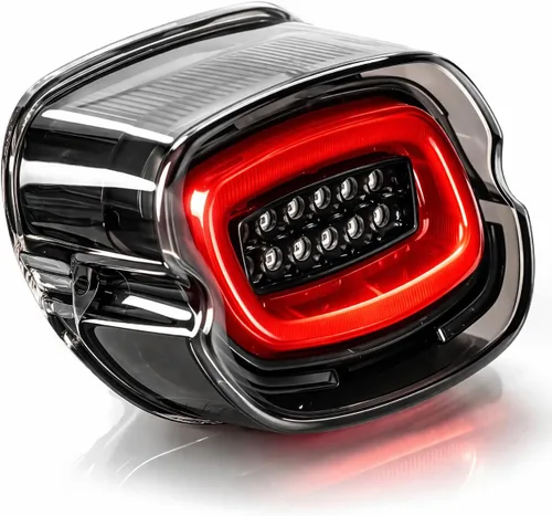 Miniatura 5 de Eagle Lights HALOZ - Luz trasera LED con intermitentes para motocicletas Harley Davidson
