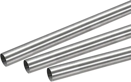 Miniatura 27 de uxcell Tubo redondo de acero inoxidable 304 0.197 in OD 0.024 in espesor de pared 9.843 in longitud 3 piezas