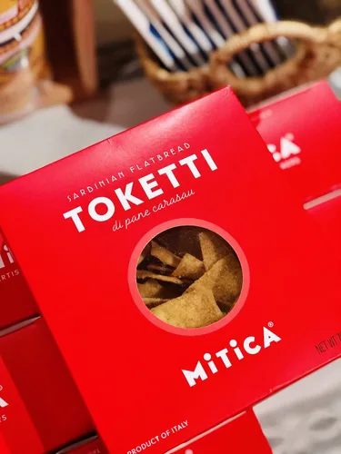 Miniatura 2 de Mitica IT361 Toketti di Pane Carasau Pan plano de Cerdeña 7oz (198grs) Paquete de 1