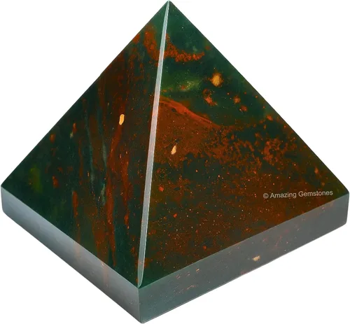 Miniatura 48 de Piedras Curativas de Cristal de Pirámide de Cuarzo Claro de Amazing Gemstone - Figura de Gran Pirámide de 2" de Piedra Natural para Meditación