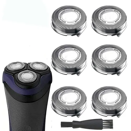 Miniatura 10 de SH70 Cabezales de repuesto compatibles con afeitadoras Serie 7000, cuchillas de afeitar SH70 para cabezales de repuesto 7000, 9 cabezales