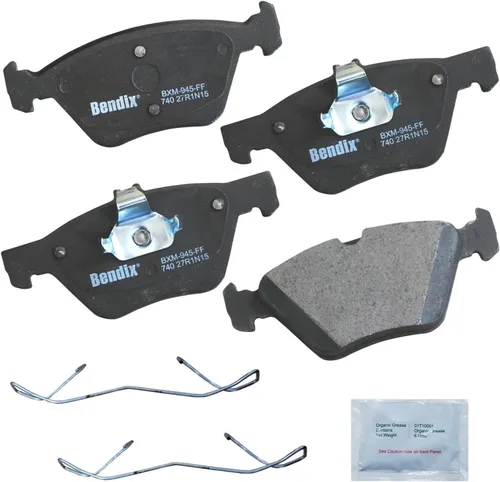 Miniatura 175 de Pastillas de freno delanteras cerámicas Bendix Priority1 CFC2302 para Hyundai Elantra 2021, Sonata 2022-2020, Kia K5 2023-2021