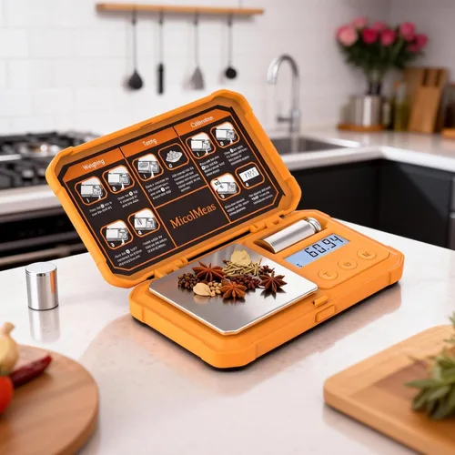 Miniatura 6 de Báscula digital de gramos con precisión de 200 x 0.00 oz, báscula de bolsillo de precisión con peso de calibración de 1.76 oz, ideal para joyas