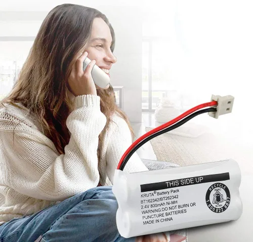 Miniatura 7 de Baterías para teléfono inalámbrico BT162342, BT262342 compatible con BT183342, BT283342, BT166342, BT266342, VTech CS6114, CS6419, CS6719 at&T