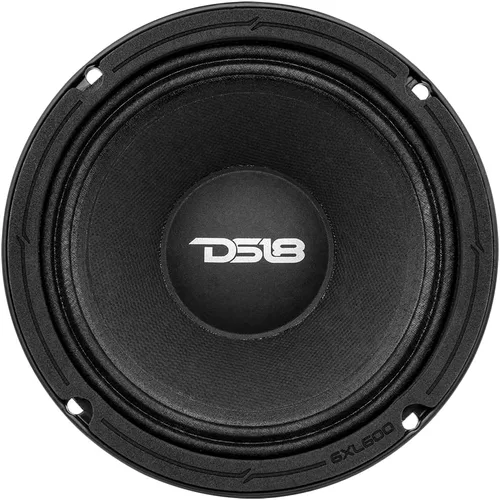 Miniatura 5 de DS18 PRO-EXL68 - Altavoz de 6.5 pulgadas, rango medio, canasta de aluminio rojo, 600 W máximo, 300 W RMS, 8 ohmios, imán de ferrita
