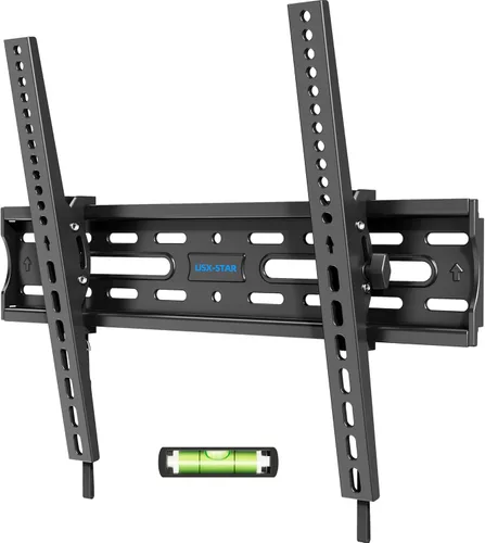 USX STAR - Soporte de pared para TV inclinable de perfil bajo listado UL - Sostiene la mayoría de televisores de 26 a 60 pulgadas hasta 99 libras,