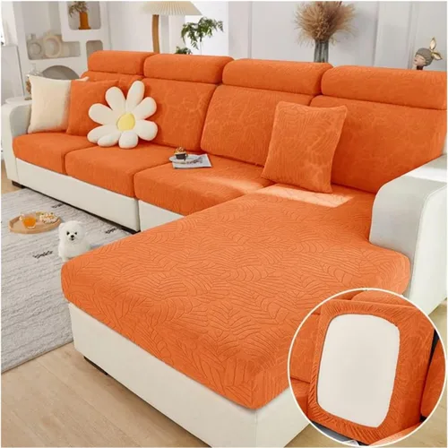 Miniatura 19 de Funda mágica universal para interior de sofá, funda de sofá resistente al desgaste, funda de sofá modular en forma de L, diván con cojín separado